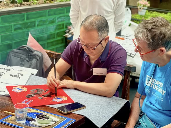 Happy Lunar New Year Calligraphy Experience — 福到你家 — photo 3