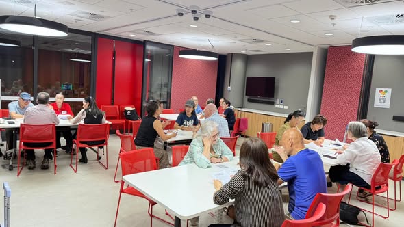 English Corner new term opening session