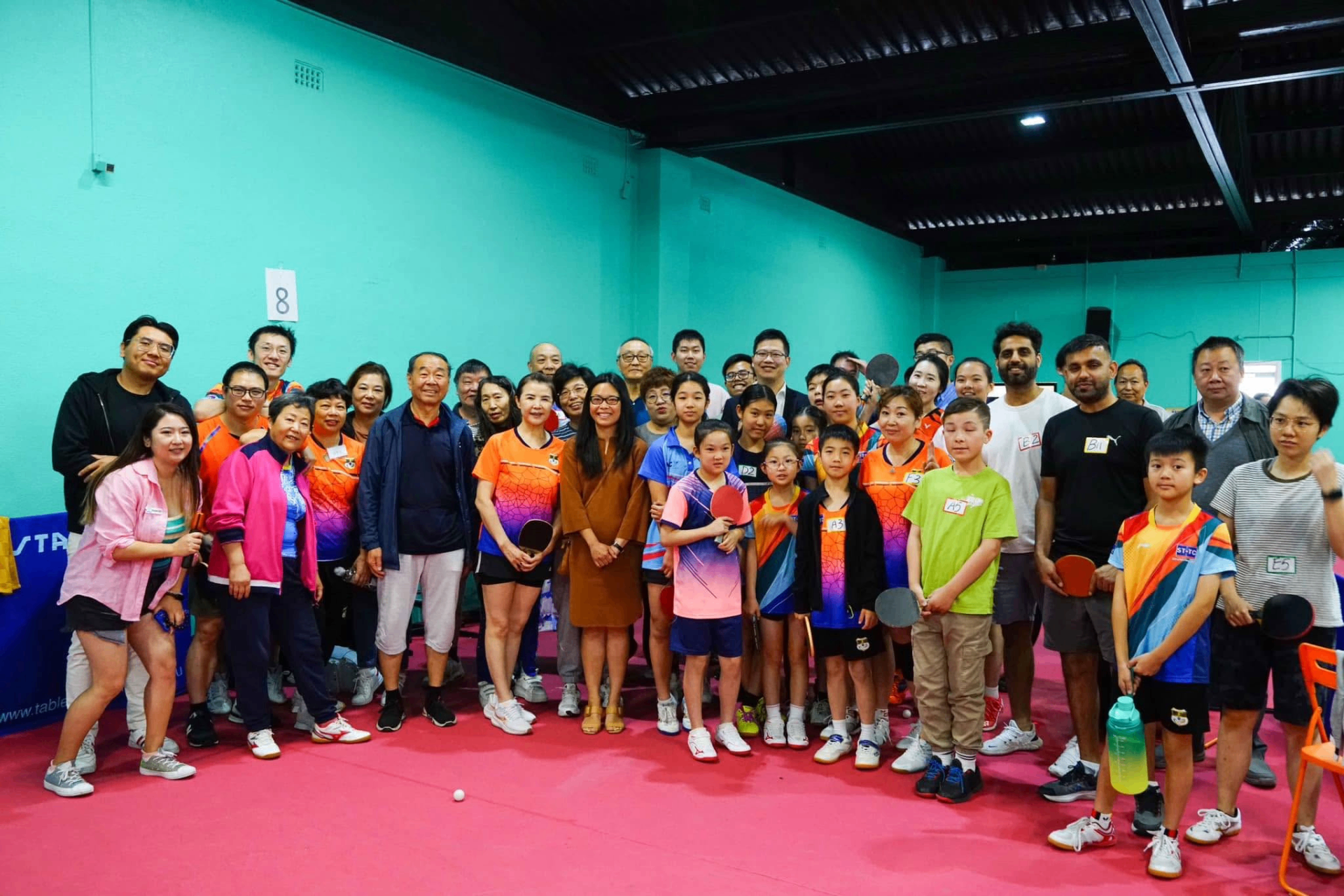 SOPMCA community members of all ages gathered together