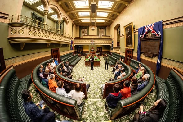 SOPMCA Visit to NSW Parliament House — photo 4